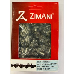 Цепь ZimAni 16''; 3/8 ; 1.6; 60 зв.