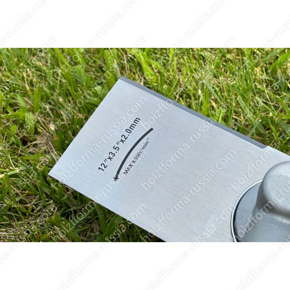 Нож для травы ZIMANI/Holzfforma 2T, 25.4х255 мм прямоугольный