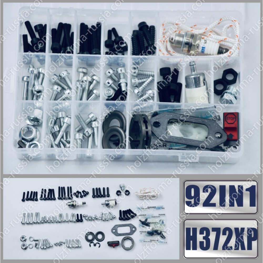 92IN1 Screws Hardware Kit для Hus 362 365 371 372XP