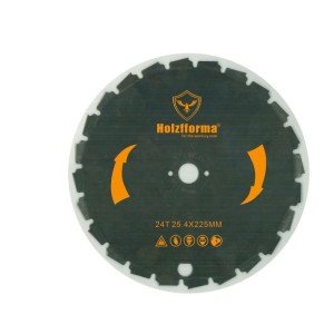 Лезвие триммера 24T внутр. диаметр: 25,4 мм, внеш. диаметр: 225 мм, толщ.: 2,0 мм для кусторезов HUS