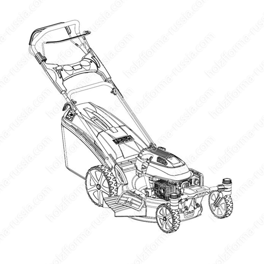 Газонокосилка бензиновая Holzfforma LC251HV