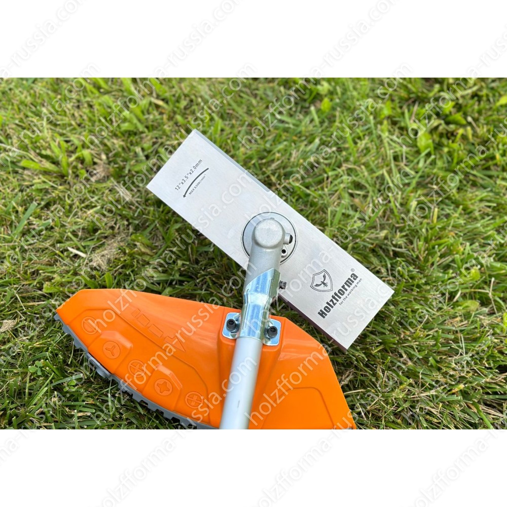 Нож для травы ZIMANI/Holzfforma 2T, 25.4х255 мм прямоугольный