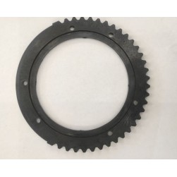 Кольцевая передача для вращения желоба