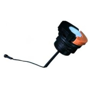 Крышка масляного бака MS200T оранжево-бело-черного цвета