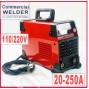 110V/220V Commercial Use 250A Digital Welder Stick Welding Machine German IGBT High Quality With US 